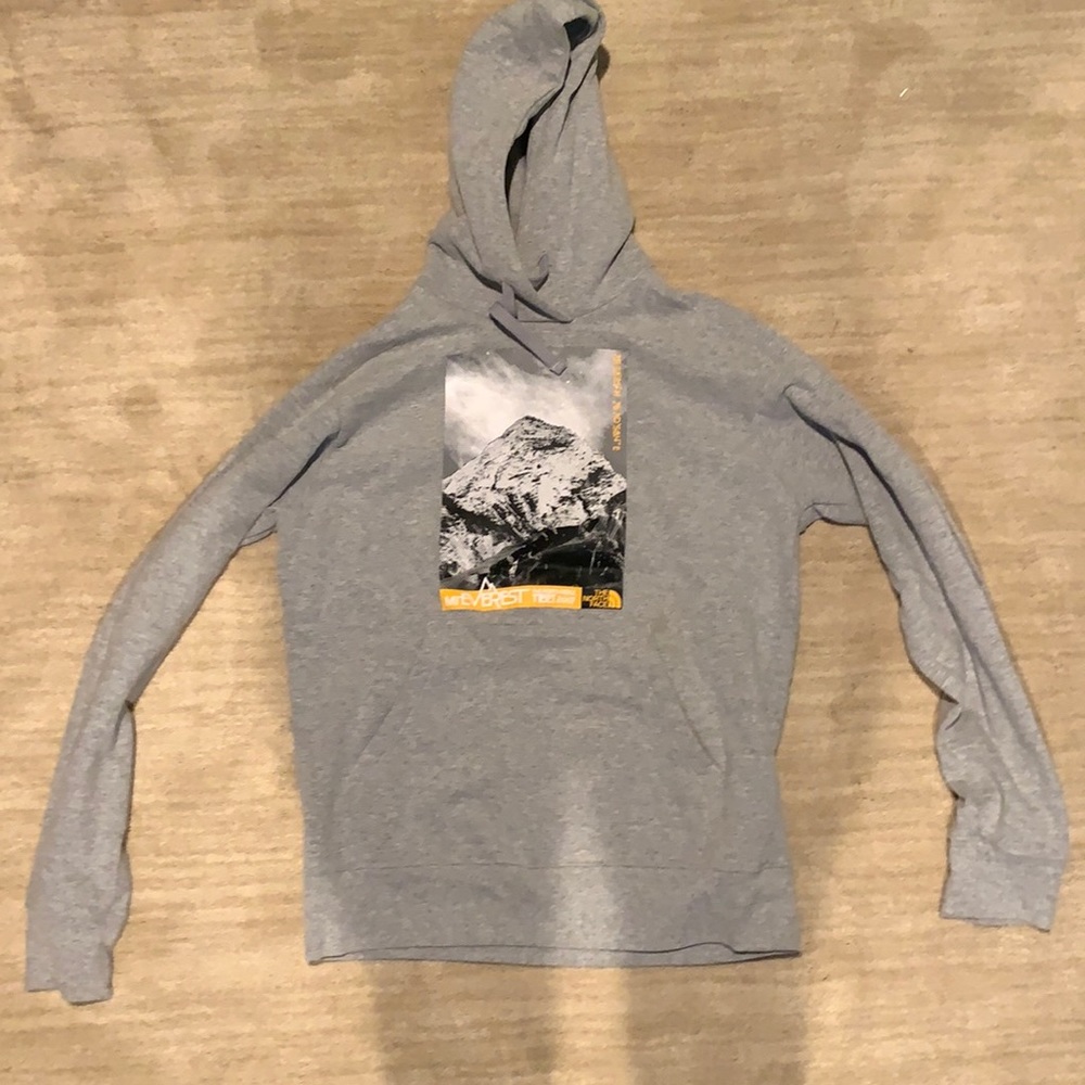 Small lightly worn north face hoodie